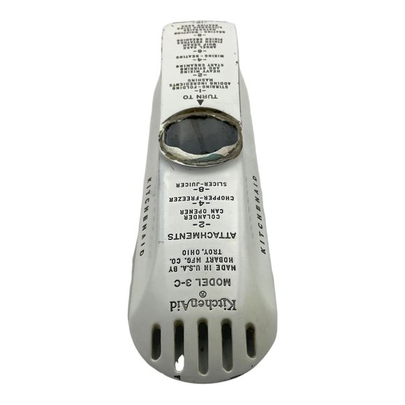 Vintage Kitchenaid Hobart 3-C Top Handle Cover and Screws Replacement Part - Picture 8 of 11